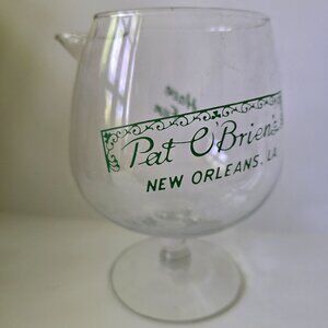 Pat O'Brien's New Orleans Louisiana Hurricane Glass Pitcher Have Fun!